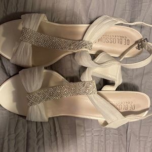 Selling shoes from David’s bridal